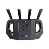 ASUS TUF-BE3600 router inalámbrico Gigabit Ethernet Doble banda (2,4 GHz / 5 GHz) Negro, Enrutador de malla negro, Wi-Fi 7 (802.11be), Doble banda (2,4 GHz / 5 GHz), Ethernet, Negro, Router de sobremesa