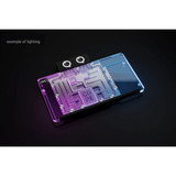 Alphacool Core RX 9070 XT Red Devil, Refrigeración por agua transparente/Cromado