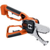 BLACK+DECKER GKC1000LB-XJ tijeras podadoras eléctricas, Serrucho podador naranja/Negro, 10 cm, Negro, Naranja, Plata, 18 V, 3,1 kg