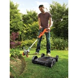 BLACK+DECKER STC1820CM-QW desbrozadora/bordeadora Batería Negro, Naranja, Plata, Cortabordes naranja/Negro, 1,6 mm, 9 m, 7400 RPM, Negro, Naranja, Plata, Batería, 18 V