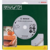 Bosch 2607019483 Corte del disco, Hoja Corte del disco, Ladrillo, Concreto, Granito, Piedra natural, 23 cm, Bosch, 2,22 cm, 2,6 mm