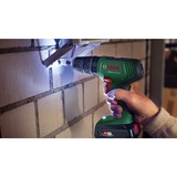 Bosch Easy Impact 18V-40 1630 RPM Sin llave 1,4 kg Negro, Verde, Taladro/destornillador verde/Negro, Taladro de pistola, Sin llave, Sin escobillas, Negro, Verde, 1,3 cm, 1630 RPM