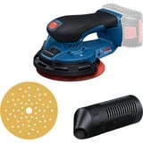 Bosch Lijadora excéntrica inalámbrica GEX 18V-150-3 Professional solo, 18Volt, Lijadora orbital azul