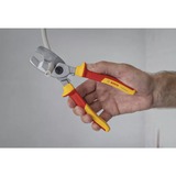 Bosch Maletín de electricista VDE, 37 piezas, Kit de herramientas rojo/Amarillo