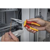 Bosch Maletín de electricista VDE, 37 piezas, Kit de herramientas rojo/Amarillo