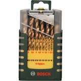 Bosch Prom 19-tlg. Metallbohrer HSS-TiN| 2607017152 Juego de brocas 19 pieza(s), Conjuntos de brocas verde, Taladro, Juego de brocas, Metal, 448 g, 164 mm, 88 mm
