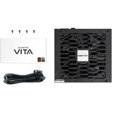 Chieftec Vita Netzteil 850W 80+Bronze - PC-/Server Netzteil - 14,17 min unidad de fuente de alimentación 20+4 pin ATX PS/2 Negro, Fuente de alimentación de PC negro, 17 min, 850 W, 100 - 240 V, Activo, 20+4 pin ATX, 65 cm, 450 mm