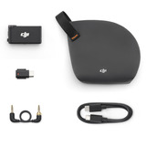 DJI Mic 3 receptor DMR03, Micrófono negro