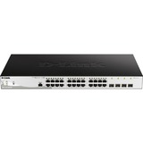 D-Link DGS-1210-28P/ME/E, Interruptor/Conmutador gris/Negro