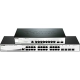 D-Link DGS-1210-28P/ME/E switch Gestionado L2/L3 Gigabit Ethernet (10/100/1000) Energía sobre Ethernet (PoE) 1U, Interruptor/Conmutador gris/Negro, Gestionado, L2/L3, Gigabit Ethernet (10/100/1000), Bidireccional completo (Full duplex), Energía sobre Ethernet (PoE), 1U