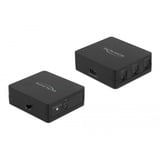 DeLOCK Divisor S/PDIF TOSLINK 1 Entrada 3 Salidas, con alimentación USB, Divisores & Conmutadores negro