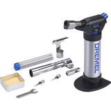 Dremel VersaFlame (2200-5), Quemador de gas plateado/Negro