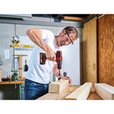 EINHELL Atornillador con taladro a batería Power X-Change TC-CD 18/35 Li, 18Volt, Taladro/destornillador rojo/Negro