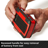 EINHELL Batería Power-X-Change TWIN-PACK 18Volt 4,0Ah rojo/Negro