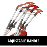 EINHELL Cortacésped profesional a batería RASARRO 36/40, 36Volt (2x18V) rojo/Negro