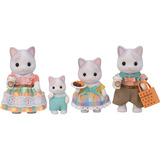EPOCH Sylvanian Families - Familia de Gatos Lecheros, Juegos de construcción 