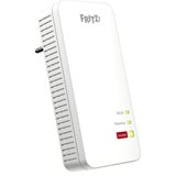 FRITZ! 1240 AX Adaptadores de red PowerLine, PowerLAN Powerline 1240 AX, 1200 Mbit/s, IEEE 802.11ac, Tipo F, Gigabit Ethernet, 10,100,1000 Mbit/s, Wi-Fi 6 (802.11ax)