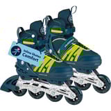 HUDORA Patines en línea Comfort Talla 29-34 azul/Amarillo