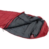 High Peak Saco de dormir Redwood -3 rojo oscuro/Gris