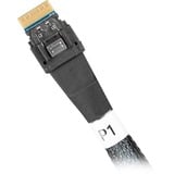 Icy Dock Cable MCIO x8 SFF-TA-1016 > 2x SlimSAS x4 SFF-8654 negro