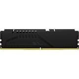 Kingston FURY FURY Beast 16GB 5200MT/s DDR5 CL40 DIMM Black, Memoria RAM negro, 16 GB, 1 x 16 GB, DDR5, 288-pin DIMM, Negro