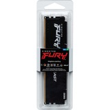 Kingston FURY FURY Beast 16GB 5200MT/s DDR5 CL40 DIMM Black, Memoria RAM negro, 16 GB, 1 x 16 GB, DDR5, 288-pin DIMM, Negro
