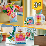 LEGO Creator 3 en 1 Botella de perfume con decoración floral, Juegos de construcción 