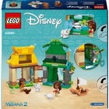LEGO Diversión en la Isla con Vaiana, Juegos de construcción Juego de construcción, 5 año(s), Plástico, 175 pieza(s), 309 g