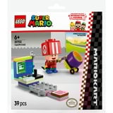 LEGO Super Mario Mario Kart™: Toad (boxes), Juegos de construcción Juego de construcción, 6 año(s), Plástico, 39 pieza(s), 43 g