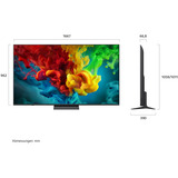 LG 75QNED83B6A.AEUD, QNED TV negro