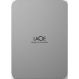 LaCie Mobile Drive Secure 4 TB, Unidad de disco duro gris