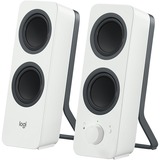 Logitech Z207 Altavoces de ordenador Bluetooth, Altavoces de PC blanco, 2.0 canales, Inalámbrico y alámbrico, 5 W, Blanco
