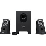 Logitech Z313 conjunto de altavoces 25 W PC/ordenador portátil Negro 2.1 canales 5 W, Altavoces de PC negro/Plateado, 2.1 canales, 25 W, PC/ordenador portátil, Negro, 50 W, Alámbrico, Minorista