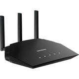 Netgear Nighthawk 4-Stream AX1800 WiFi 6 Router (RAX10) router inalámbrico Gigabit Ethernet Doble banda (2,4 GHz / 5 GHz) Negro negro, Wi-Fi 6 (802.11ax), Doble banda (2,4 GHz / 5 GHz), Ethernet, Negro, Router de sobremesa