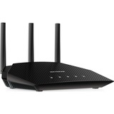 Netgear Nighthawk 4-Stream AX1800 WiFi 6 Router (RAX10) router inalámbrico Gigabit Ethernet Doble banda (2,4 GHz / 5 GHz) Negro negro, Wi-Fi 6 (802.11ax), Doble banda (2,4 GHz / 5 GHz), Ethernet, Negro, Router de sobremesa