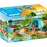 PLAYMOBIL Family Fun Acampar, Juegos de construcción 