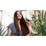 Philips StraightCare Essential BHS378/00, Plancha de pelo negro/rosado