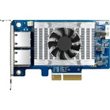 QNAP QXG-10G2T-X710 adaptador y tarjeta de red Interno Ethernet 1000 Mbit/s, Adaptador de red Interno, Alámbrico, PCI Express, Ethernet, 1000 Mbit/s