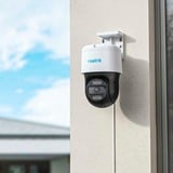 Reolink P830 Almohadilla Cámara de seguridad IP Interior y exterior 3840 x 2160 Pixeles Techo/pared blanco/Negro, Cámara de seguridad IP, Interior y exterior, Alámbrico, Google Assistant, Techo/pared, Blanco, Negro