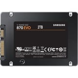 SAMSUNG 870 EVO 2 TB 2.5" Serial ATA III V-NAND MLC, Unidad de estado sólido 2 TB, 2.5", 560 MB/s