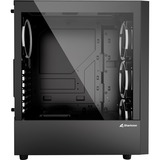 Sharkoon RGB WAVE, Cajas de torre negro