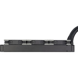 SilverStone SST-XE360PDD, Refrigeración por agua negro/Plateado