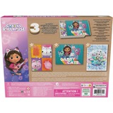 Spin Master La Casa de Muñecas de Gabby - Pack 3 Rompecabezas de Madera (12 y 16 Piezas) de Gabby's Dollhouse con Caja para Guardarlos - Puzzle 3 Años - Juguetes Niña 3 Años + Games La Casa de Muñecas de Gabby - Pack 3 Rompecabezas de Madera (12 y 16 Piezas) de Gabby's Dollhouse con Caja para Guardarlos - Puzzle 3 Años - Juguetes Niña 3 Años +, 16 pieza(s), Dibujos, 3 año(s)