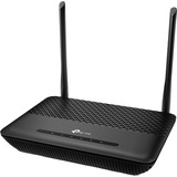 TP-Link TD-W9960V router inalámbrico Gigabit Ethernet Banda única (2,4 GHz) Negro negro, Wi-Fi 4 (802.11n), Banda única (2,4 GHz), Ethernet, VDSL, Negro, Router de sobremesa