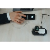Verbatim WCS-02 Universal Negro USB Cargador inalámbrico Carga rápida Interior, Estación de carga negro/Aluminio, Interior, USB, Cargador inalámbrico, 1,5 m, Negro