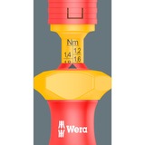 Wera Kraftform Kompakt VDE 15 Torque extra slim 1 Tool Finder, 15 piezas, Destornillador rojo/Amarillo
