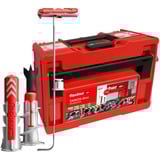 fischer Tacos DuoLine Tanos-Box M173, Pasador gris claro/Rojo