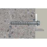 fischer Tornillo para hormigón UltraCut FBS II 8x80 30/15/- Hexagonal con arandela TX 
