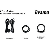 iiyama G-MASTER GB2591HSU-B1, Monitor de gaming negro (mate)