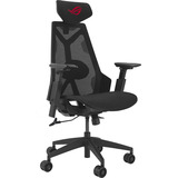 ASUS ROG Destrier Core Silla para videojuegos universal Asiento acolchado Negro, Asientos de juego negro, Silla para videojuegos universal, 150 kg, Asiento acolchado, Respaldo de malla, 165 cm, 185 cm